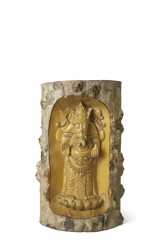 Crocodile Bark Ganesha