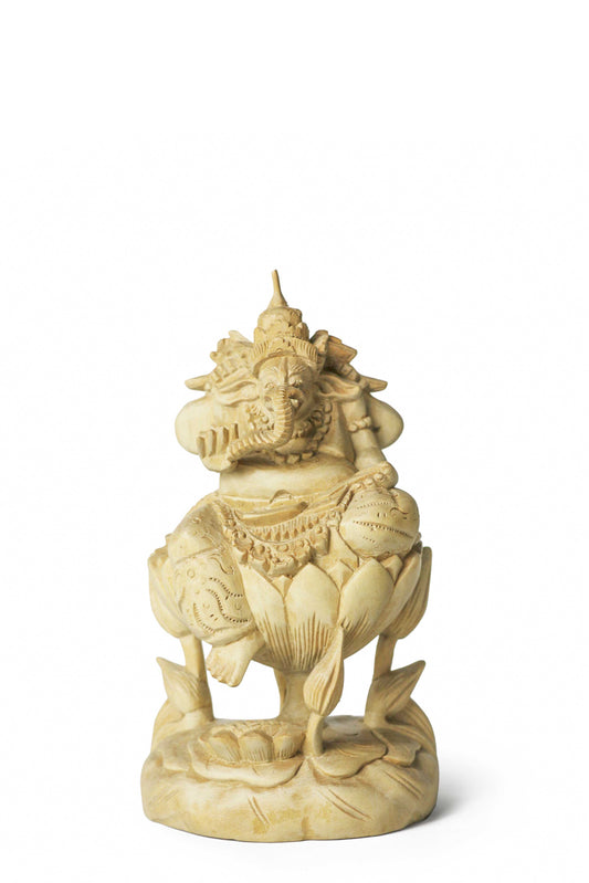 Ganesha Sitting on Lotus