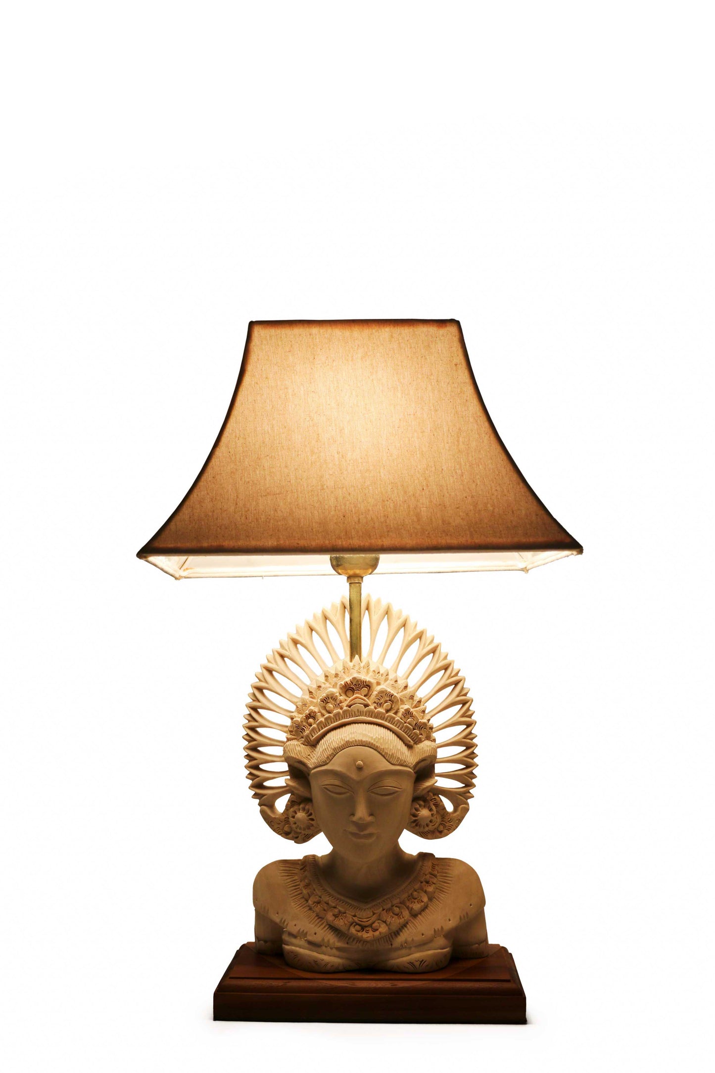 Balinese Female Table Lamp