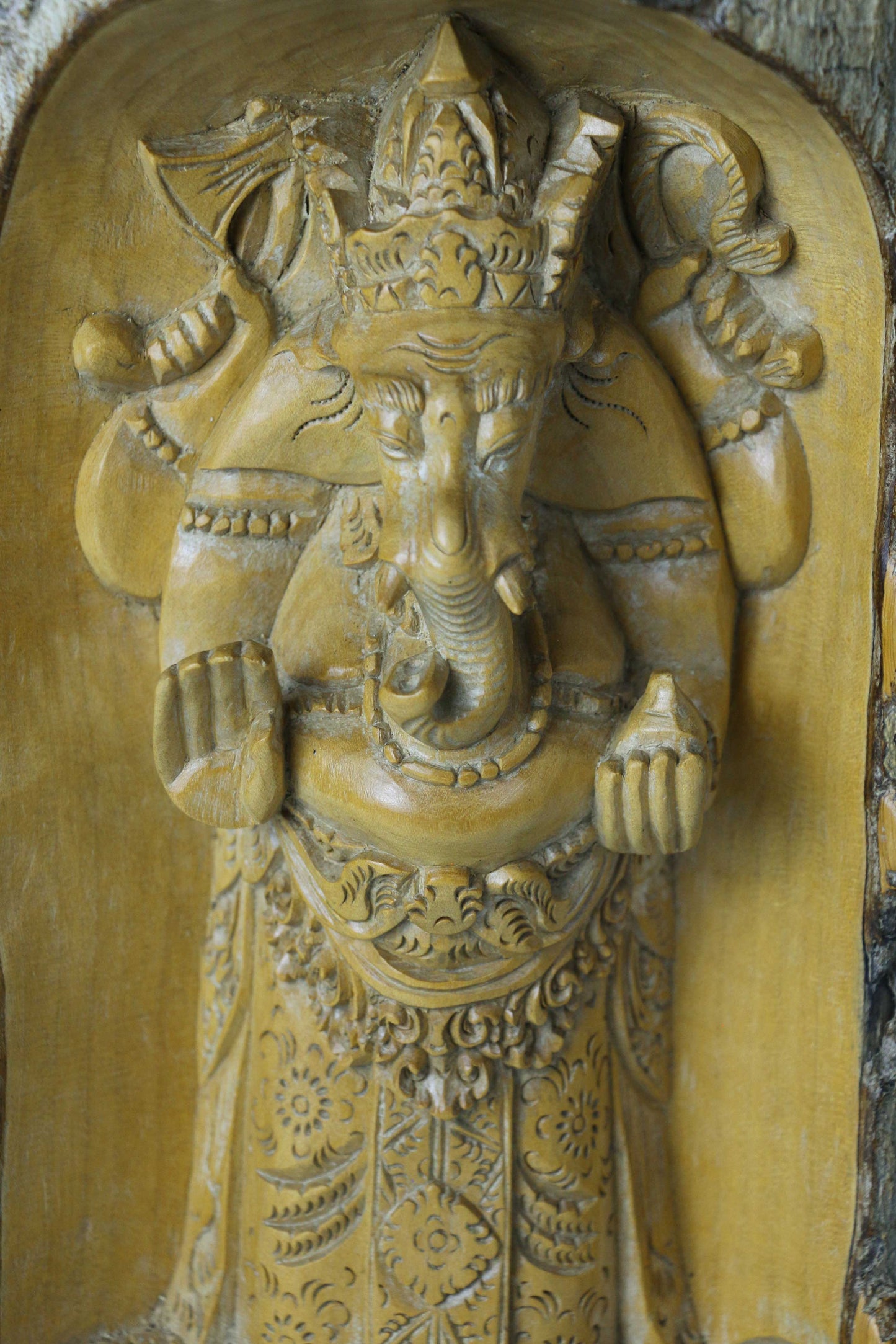 Crocodile Bark Ganesha