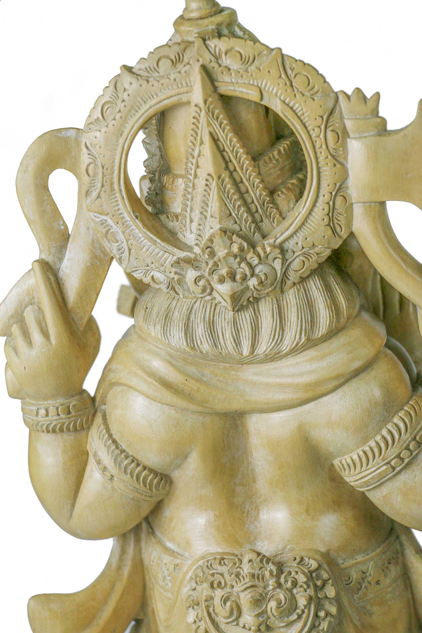 Standing Ganesha with Lotus & Mouse